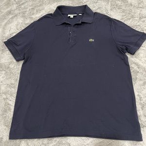 Lacoste navy polo shirt - Size L